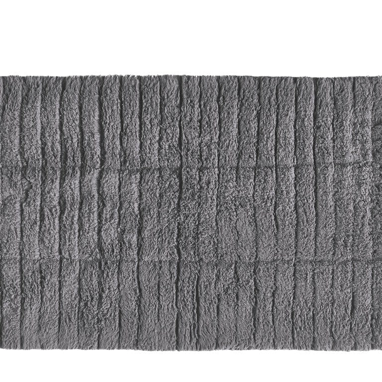 שטיח אמבטיה 80x50 Soft Tiles ס"מ - אפור