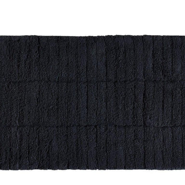 שטיח אמבטיה 80x50 Soft Tiles ס"מ - שחור
