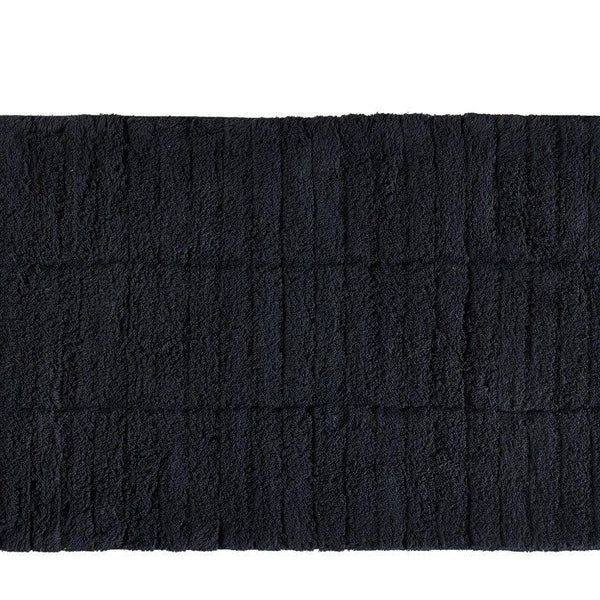 שטיח אמבטיה 80x50 Soft Tiles ס"מ - שחור