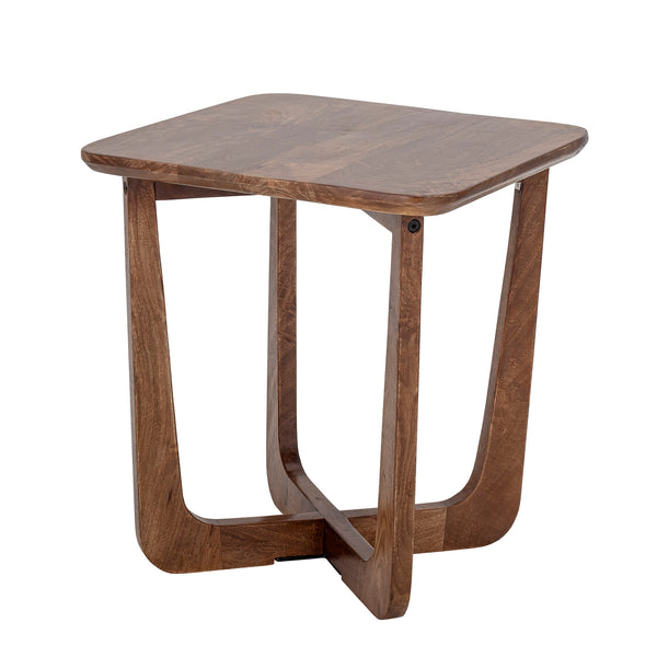 שולחן צד Rine ג' 55 א' 50 ע' 50 ס"מ - עץ מנגו חום