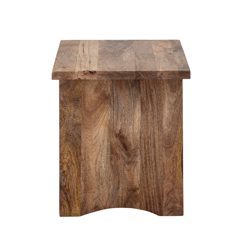 שולחן צד Centa ג' 48.5 ר' 40 ס"מ - עץ מנגו חום