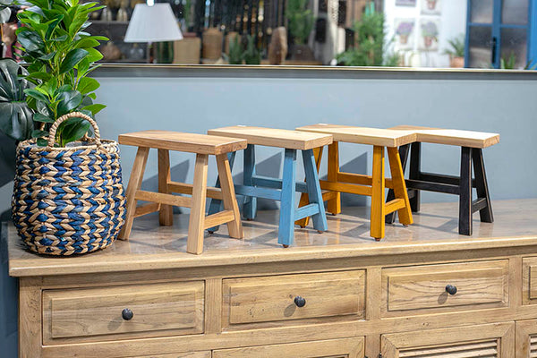 שרפרף עץ Mini Me - גוונים שונים – SHAZLONG | שזלונג